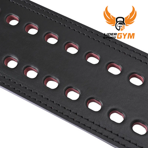 Cinturón Powerlifting Con Palanca Cuero (talla M)