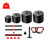 set de mancuerna convertible
