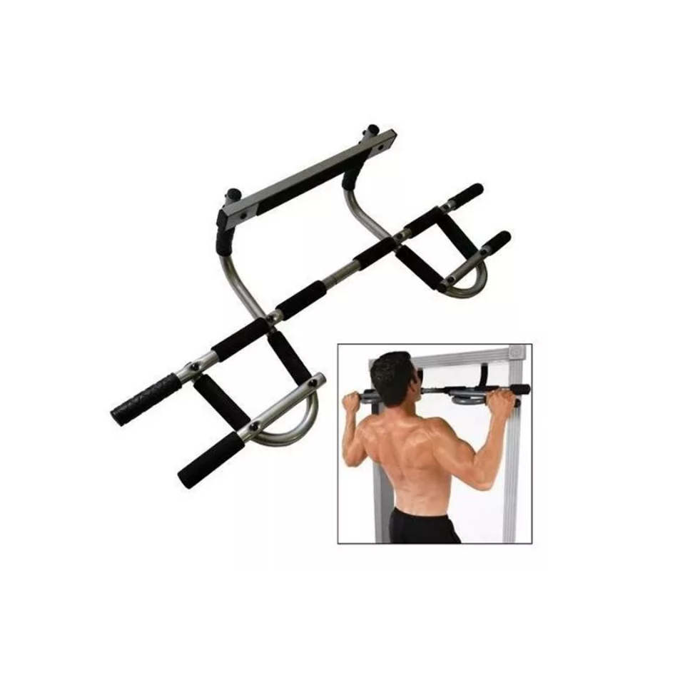 barra para puerta iron gym