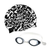 Pack de gorro y lentes de natación Porto