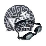 Pack de gorro y lentes de natación Porto