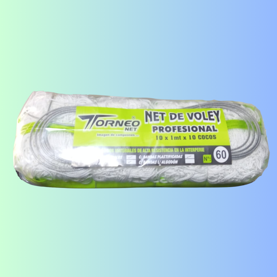 🏐 Net de Vóley Resistente para Entrenamiento y Competencia
