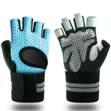 Guantes con muñequera para pesas
