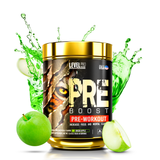 Pre Workout Level Pro 352g Energizante Gym Alto Rendimiento 2 Sabores