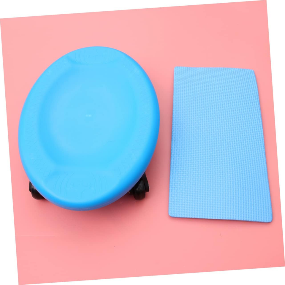 Placa abdominal de 4 ruedas