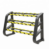 Rack de mancuerna de 3 niveles