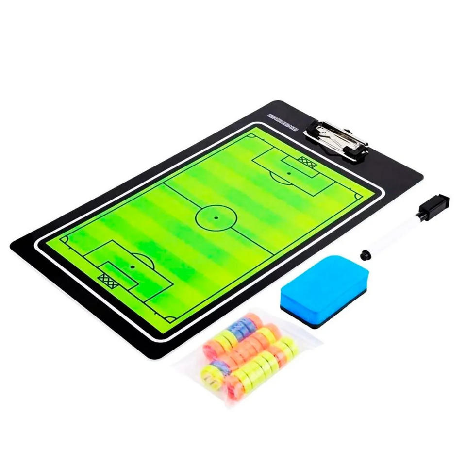 Tablero táctico magnético para entrenadores de fútbol