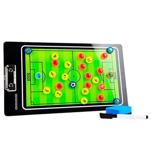 Tablero táctico magnético para entrenadores de fútbol
