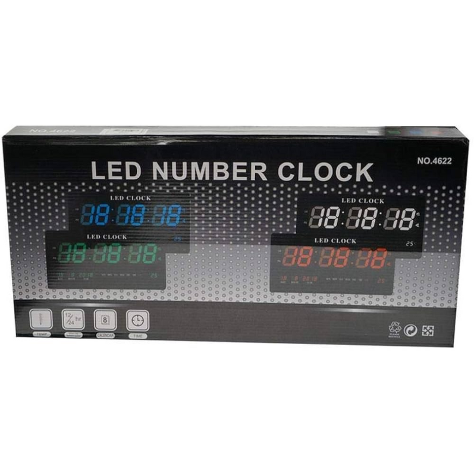 Reloj digital para pared