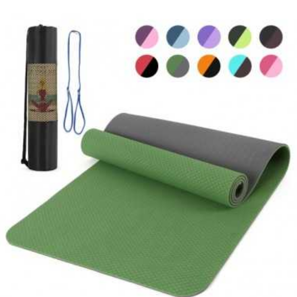 Mat de yoga ecológico de 6mm