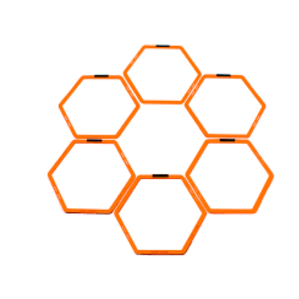 Escalera hexagonal de coordinación