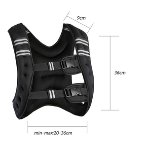 Chaleco de peso X-fit (10 kilos)