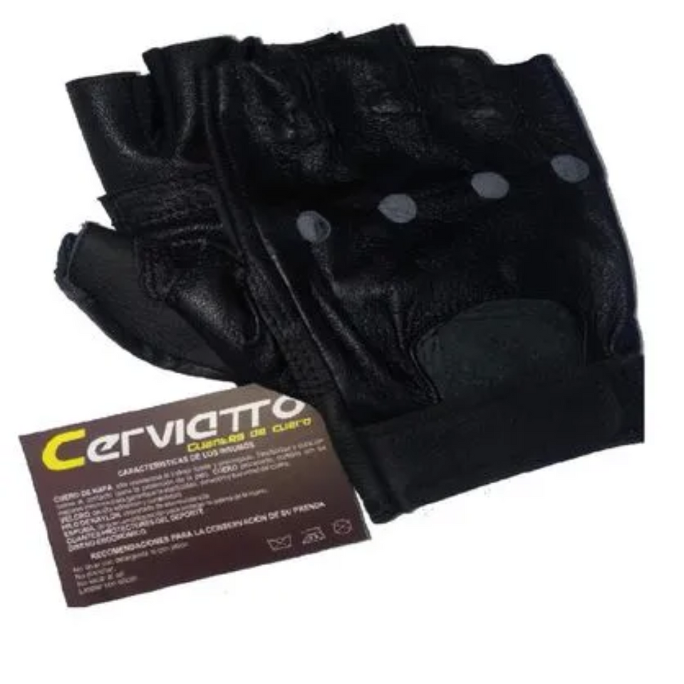 Guantes para pesa Certavio de cuero