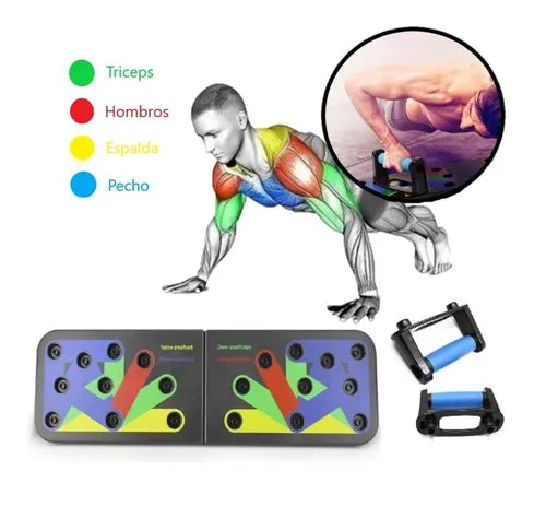 Tablero de push up multifuncional – Líder sport gym